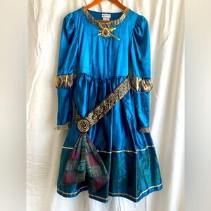 Disney Parks Merida Brave Dress Halloween Costume size Large